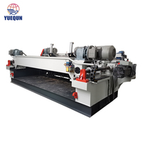 Mesin Pengupas Veneer Inti Kayu 4ft 8ft dengan Motor Pompa PLC Gearbox untuk Produksi Kayu Lapis