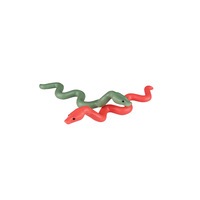 Nouvel ensemble de blocs de construction MOC 2026 Serpent en plastique ABS, modèle d'animal reptile à assembler soi-même, accessoires de jouets en briques pour adolescents et adultes