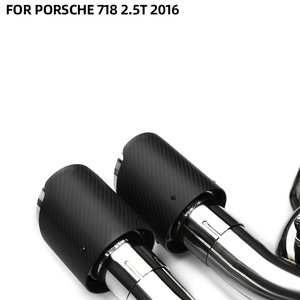 Tubo di Scarico Sportivo per <span class=keywords><strong>Porsche</strong></span> <span class=keywords><strong>718</strong></span> 2.5T 2016, Silenziatore Catback da Corsa in Acciaio Inossidabile - Product Image 4