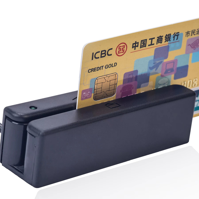 1/2/3 Msr Magnetic Card Reader Module Support OPOS MSR90M with USB Interface for ATM Use
