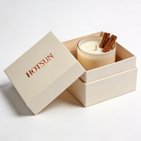 Emballages personnalisés pour pots de bougies avec couvercles, boîtes et impression de logo pour l'emballage des bougies