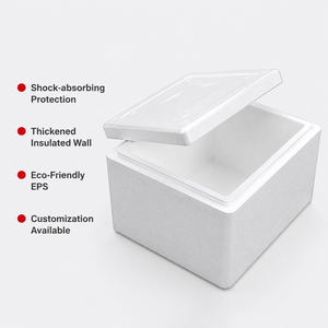 <span class=keywords><strong>Caja</strong></span> <span class=keywords><strong>de</strong></span> Espuma EPS RG PS08 290x190x240mm, <span class=keywords><strong>Poliestireno</strong></span> <span class=keywords><strong>Expandido</strong></span> 7.5L, <span class=keywords><strong>Caja</strong></span> <span class=keywords><strong>de</strong></span> Almacenamiento Protectora a Prueba <span class=keywords><strong>de</strong></span> Golpes para Entrega - Product Image 1