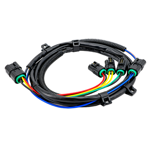 Faisceau de câblage principal pour moto et automobile, assemblage de câbles électriques OEM personnalisé, faisceau de câblage adaptateur en PVC avec conducteur en cuivre pur - Product Image 1