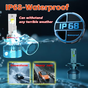 DGLS Venta caliente 85W X42 Led Faros Bombilla Luces LED Auto Luces Led Canbus H4 H7 HB3 HB4 Luz Led 9005 Bombilla de faro Led - Product Image 4