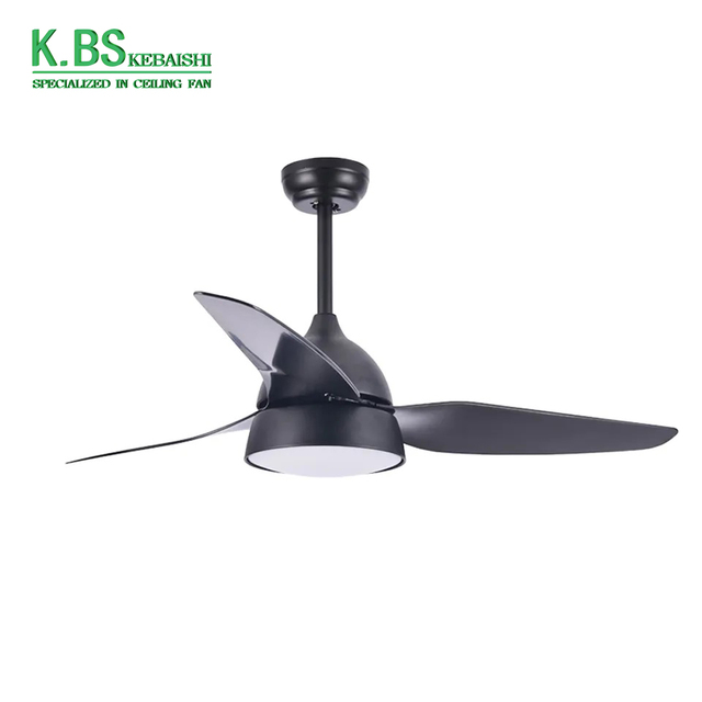 52 Inch 3 Blade Indoor Outdoor Ceiling Fan Reversible Bldc Motor Led Ceiling Fan With LED Light and Remote Control