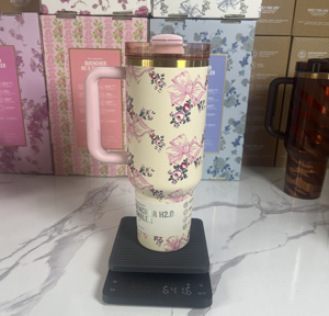 Panda Bán Buôn Stan 40Oz Với Giftbox Termo Xử Lý Cốc Nước Bằng Thép Không Gỉ Rơm Cốc Nước Chai Cách Nhiệt Mùa Đông Cốc - Product Image 5