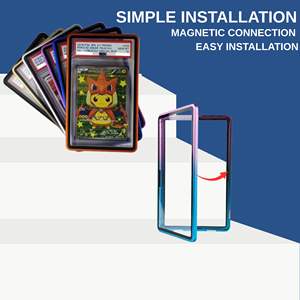 ที่ใส่บัตรแม่เหล็กแบบกำหนดเองได้ สีตามสั่ง ดีไซน์ใส ป้องกันรอยขีดข่วน สำหรับบัตรแบบแผ่น - Product Image 4
