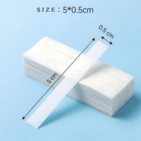 Ruban en papier rose pour rehaussement de cils, compensateur pour teinture et lamination, protège-cils en papier