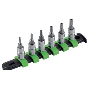 FG 147PT/S6 <b>Torx</b> <b>Bit</b> Set 6 Piece Metric Socket Adapter For Precision Repair Tools - Product Image 1