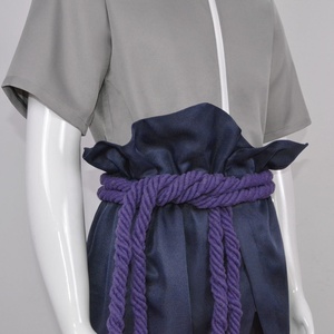 Disfraz Cosplay de <span class=keywords><strong>Sasuke</strong></span> Uchiha Shippuden Conjunto Completo de Ninja para Juego de Rol y Convenciones de Anime - Product Image 2