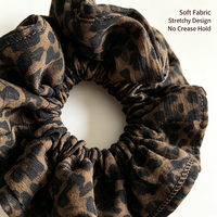 Accessoires capillaires en mousseline de soie de 14 cm en gros, sans dommage pour les cheveux, avec logo personnalisé et cadeau pour femmes