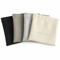 Nouveau sac de luxe en cuir PU pour écouteurs, bijoux, bagues, colliers, pièces de monnaie, avec feuille de fer