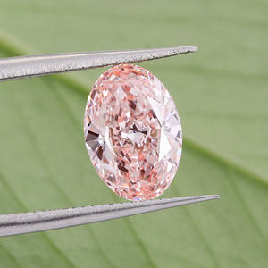 ラボで成長したダイヤモンド<span class=keywords><strong>2</strong></span>カラットピンクダイヤモンドストーンCVD HPHT VVS1オーバルカットIGIジュエリー製造認定 - Product Image 2