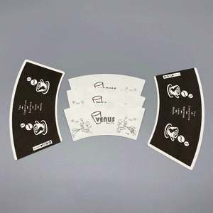 Biodegradable <b>Paper</b> Cup Fan Multicolor <b>Printing</b> <b>Paper</b> Cup Raw Material Waterproof Food Grade <b>Paper</b> Cup Material - Product Image 1