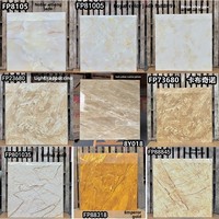 Carreaux de sol en porcelaine 80x80 effet marbre, motif jade, jaune chaud, émaillés, pleine masse, antidérapants, pour cuisine, salle de bain, salon, parc