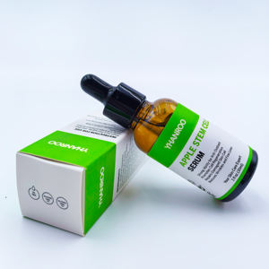 ओम सेब स्टेम सेल के साथ ओम फेस सीरम और झुर्रियों की मरम्मत त्वचा देखभाल के लिए हाइलूरोनिक एसिड बी 5 - Product Image 4