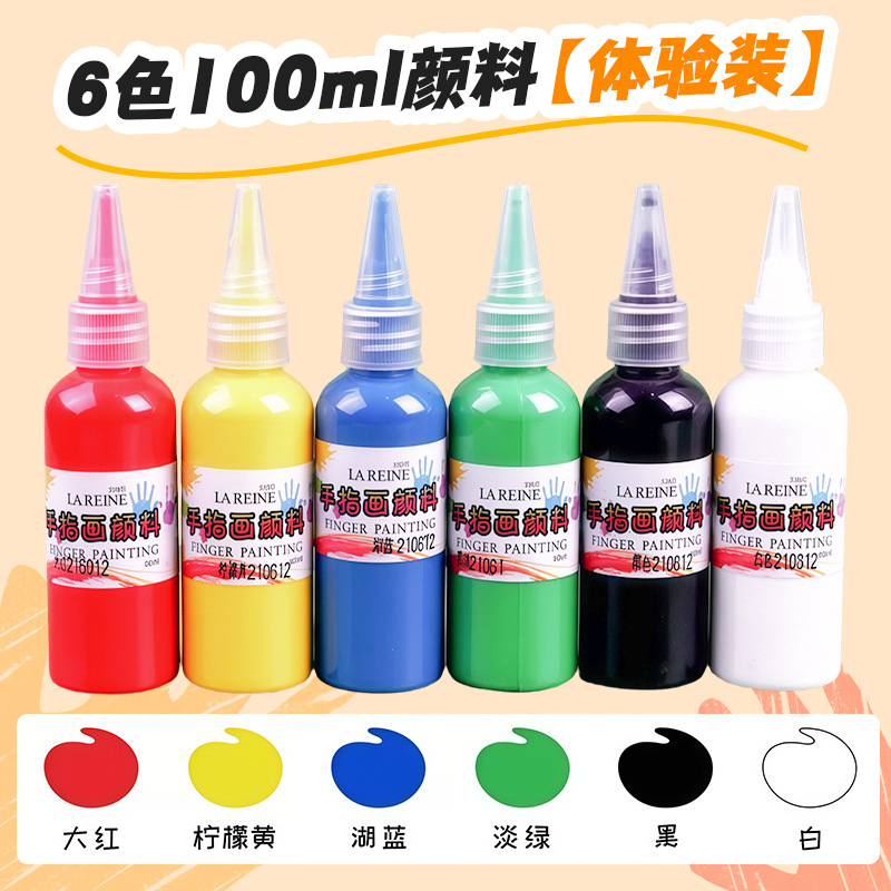 Paquete de experiencia de pigmentos de 6 colores y 100 ml