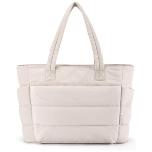 <span class=keywords><strong>Sac</strong></span> fourre-tout léger et moelleux en polyester pour <span class=keywords><strong>femme</strong></span>, idéal pour la plage, la gym, les voyages, le travail ou comme sacoche pour <span class=keywords><strong>ordinateur</strong></span> portable - Product Image 5