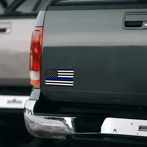 2 packs d'aimants imperméables pour voiture avec drapeau américain autocollants magnétiques réfléchissants pour pare-chocs américains