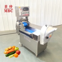 MBC Automatische Aardappel Snijmachine voor Frieten, Groentestripjes Snijden, Commerciële Voedselverwerking