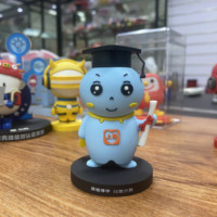 Neue Produkte Tierfiguren PVC-Figur Niedliche Aktivitäts-PVC-Figur 3D PVC-Maskottchen Actionfigur 3D-Figur