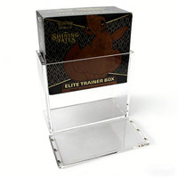Personnalisé Pokemoned ETB Cas Acrylique Vitrine Elite Trainer Boîte Aimant Couvercle Cas Clair Acrylique ETB Protecteur En Gros