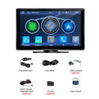 GPS Mobil 9 Inch CarPlay Android Auto Mirror Link Stir Mobil Stereo Head Unit PND Portabel Smart Carplay Monitor Sentuh