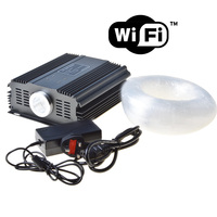 Moteur d'éclairage LED à fibre optique 45W RGB 60W RGBW 75W RGB, contrôle WiFi via l'application Tuya Magic Home, source lumineuse pour plafond étoilé à fibre optique