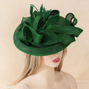 HZM-26058 Fascinador para mujer, sombrero de boda, sombrero único para fiesta Derby, sombrero de moda para iglesia, <span class=keywords><strong>sombreros</strong></span> Kentucky <span class=keywords><strong>Ascot</strong></span>, diadema nupcial - Product Image 6