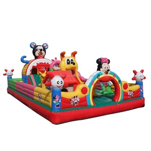 Juego de <span class=keywords><strong>Jumper</strong></span> de alquiler, trampolín inflable de <span class=keywords><strong>Mickey</strong></span> Park, combinación para Fiesta infantil - Product Image 2
