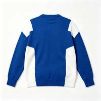 Pull jacquard col rond pour homme, tricot décontracté, nouvelle collection printemps, vente en gros, personnalisation du logo frontal, fabrication ODM