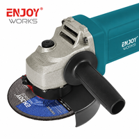 Meuleuse d'angle électrique puissante ENJOYWORKS 4,5 pouces 900W avec poignée antidérapante de qualité supérieure