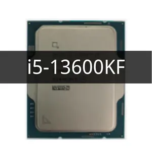 Processeur CPU i5 13600KF 13e génération, 14 cœurs, 20 threads, 5.1GHz, L3 24M, 7nm, 125W, processeur FCLGA1700