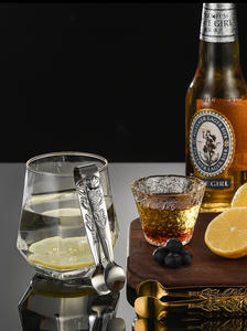 Винтажные розовые 304 из нержавеющей стали, зажимы для кубиков сахара, ведерко для льда, щипцы для льда, металлические зажимы для ломтиков лимона - Product Image 6