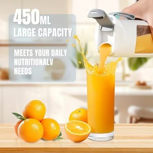 Blender et presse-agrumes portables alimentés par USB avec écran numérique, lames <span class=keywords><strong>en</strong></span> <span class=keywords><strong>acier</strong></span> <span class=keywords><strong>inoxydable</strong></span>, grande capacité - Product Image 3