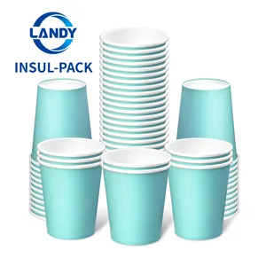 Paper Cup Printing Full Color pesta Set kertas Cup piring serbet Supplier