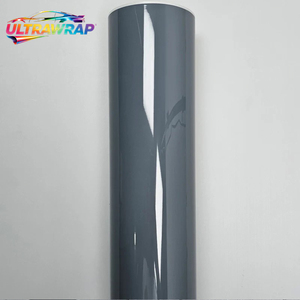 Film <span class=keywords><strong>Vinyle</strong></span> Adhésif pour Voiture Gris Nardo Profond Brillant en PET TPU, Vente en Gros Direct Usine, Rouleau Complet 1.52x17M/5x59FT, Autocollants pour Voiture - Product Image 6