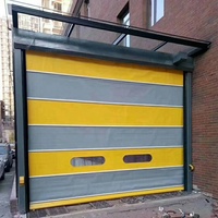 Porte pliante en PVC haut de gamme de style classique moderne, personnalisée avec capteur infrarouge étanche, autre type de produit