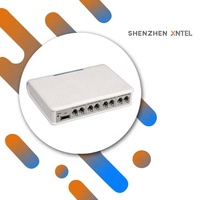 Grabador de llamadas analógico XNTEL AVL-U16B de 16 puertos con base para PC, grabación de línea USB y grabador de voz