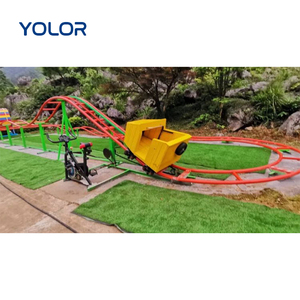 Cảnh quan trang trại đạp roller coaster cho trẻ em bất lực <span class=keywords><strong>Unicycle</strong></span> cho sân chơi ngoài trời vui chơi giải trí công viên cha-con tương tác vui vẻ - Product Image 2