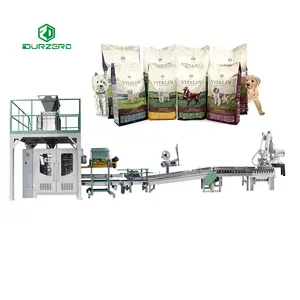 Animal Feed Industrial Grain Bag Sewing Machine Heat Sealing Bagging Machine For 25kg Bag