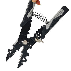 Pince à dénuder multifonctionnelle en acier pour couper, déconnecter et sertir les fils et les connecteurs - Product Image 6