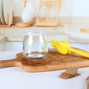 Hàng Tồn Kho Bán Hàng 150Ml 30 Gói Thực Phẩm Lưu Trữ Thủy Tinh Bánh Mứt Sữa Chua Lọ Với Nhựa PE Nắp Và Nút Chai - Product Image 3