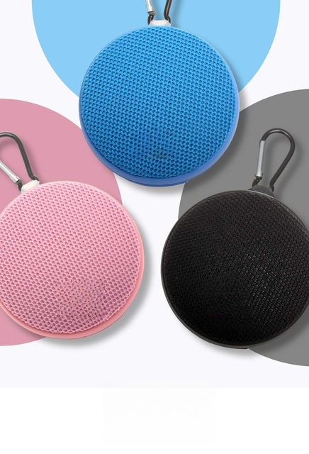 Portable Mini for Bluetooth Speaker Cross-Border Creative Gift U Disk Call Radio Fashion Audio Waterproof Party Metal