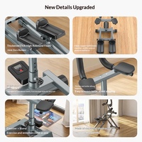 Máquina de Escalada Multifuncional para Ejercicios en Interiores, Tonificación Abdominal y de Cintura