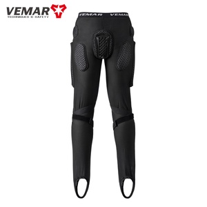 Pantaloni di armatura fuoristrada per moto pantaloni da motociclista in rete traspirante pantaloni da equitazione resistenti all'abrasione protezione per le ginocchia - Product Image 3