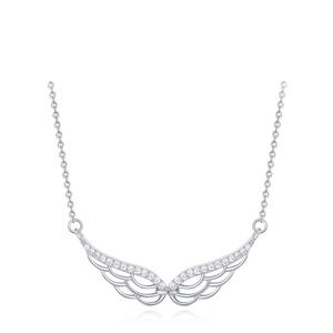 תליון כנפי מלאך zercon שרשרת 925 מתקדם כסף אופנה שרשרת תליון שרשראות לנשים - Product Image 1