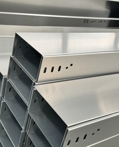 Goulotte de câblage industrielle robuste en acier inoxydable 304, résistante à la corrosion, à fond plein, pour applications électriques de construction - Product Image 3