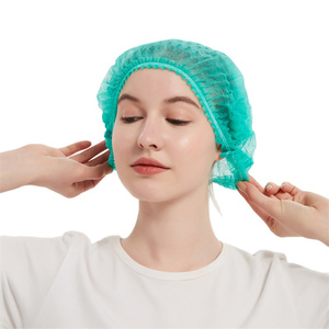 Nhà máy trực tiếp dùng một lần MOB <span class=keywords><strong>cap</strong></span> tóc trắng lưới ngành công nghiệp thực phẩm dùng một lần <span class=keywords><strong>cap</strong></span> - Product Image 4