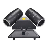 Nouvelle tête mobile LED double tête GBR-DH480 DMX 4 x 80W RGBW avec angle de faisceau de 3,5° et IP33 pour clubs/mariages/spectacles en direct